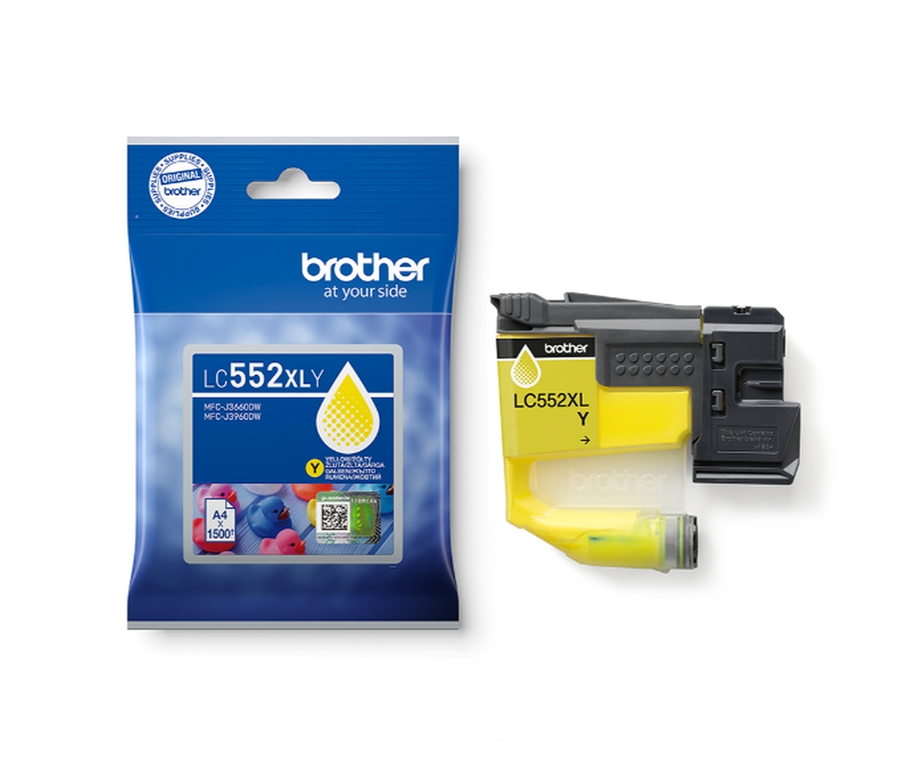 LC552XL Yellow Ink Cartridge High Yield Консуматив, Brother
